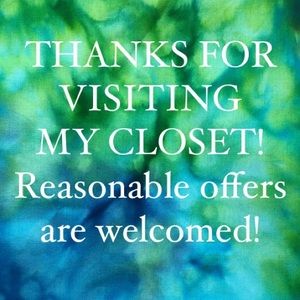 REASONABLE OFFERS WELCOMED!